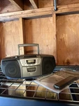 Aiwa CSD-ED26U Compact Am Fm Radio, Cd & Cassette Boombox. Fixed Price $50.00.