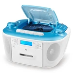 Portable Cd Cassette Player Mini Boombox Bluetooth Usb Dual Tape Radio. Fixed Price $96.99.
