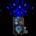 Nyc Acoustics N10AR 10" Rechargeable Powered Speaker Bluetooth+party Lights/mic. Fixed Price $74.95.