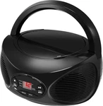 Portable Bluetooth Fm Radio Boombox And Cd Player, Black (BCB119B). Fixed Price $116.99.
