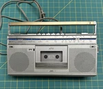 Jvc RC-S5JW Stereo With Adapter Pack Fm Am Works Repair Needed. Fixed Price $30.00.