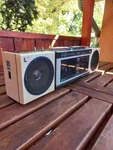 Aiwa Cs 330 U Vintage Japanese Boombox. Fixed Price $395.00.