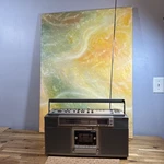 Sony Cfs D7 Cassette Tape Player Deck Boombox Portable Radio Am Fm Recorder. Fixed Price $199.00.