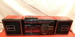 Magnavox Red Cubic Compo D8260 Boom Box - Serviced Blue Tooth Check It Out. Fixed Price $69.00.