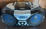 Rca Twin Bass RCD147 Portable Boombox Fm/am/cd Stereo Radio Tested Works Good!. Fixed Price $39.00.