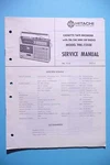 Service Manual Guide For Hitachi TRK-1255, Original. Fixed Price $11.16.