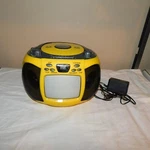 Advantage Industries 5.5" Bw Tv Reciever W/ Am/fm And Cd Player AD-442-YW Yellow. Fixed Price $42.64.
