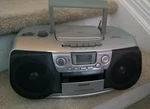 Vntg Aiwa CSD-TD902 Portable Boombox Radio, Cd & Cassette Player/ Broken Antenna. Fixed Price $36.27.