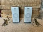 Rare Japan Aiwa SX-LX77 Speakers From Micro Stereo Cd XR-X77 Tested. Fixed Price $79.00.