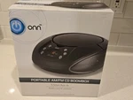 Onn Portable Cd Boombox Am/fm Radio W/ 3.5 Mm Aux-in Ac Corded Battery. Fixed Price $24.77.