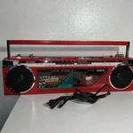 Junk Sharp QT-Y1 Boombox Radio Cassette Recorder Double Am Fm Collector. Fixed Price $232.88.
