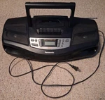 Vintage Panasonic RX-DS16 Am/fm Radio, Cassette, & Cd Player Boombox Stereo. Fixed Price $59.99.