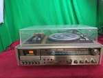 Vintage Sanyo Am/fm Receiver Cassette Player,stereo And Turn Table.. Fixed Price $150.77.