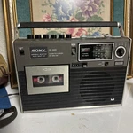 Rare! Vintage Sony CF-420S Fm/am/sw Radio Cassette-corder Used, Read Below. Fixed Price $105.00.