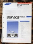Samsung RCD-830 Stereo Service Manual *original*. Fixed Price $19.97.