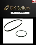 Replacement Belts For Panasonic RX-5280 Radio Cassette Player Recorder. Fixed Price $9.46.