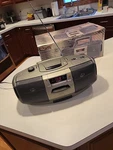 Rare Vintage Gpx Boombox C984 Cd Cassette - Tested Works! With Original. Fixed Price $37.95.