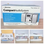 Htf Emerson Compact Mini Bookshelf Audio System Stereo Cd Player Cassette MS7622. Fixed Price $199.99.