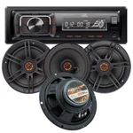 Jbl Single Din Bluetooth MP3 Usb Digital Media Car Radio + 4X 6.5" Speakers. Fixed Price $129.99.