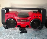 Sony ZS-H10CP Player Cd-rw Boombox MP3 Playback & Radio Headphone Jack Exc. Fixed Price $119.00.