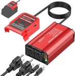 300W Power Inverter Compatible With Milwaukee M18 Battery - Dc 18V To Ac 110V. Fixed Price $49.79.