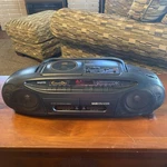 Sanyo Mcd Z22 Boombox Cassette Player Am Fm Radio Tested Working Bassxpander. Fixed Price $73.00.