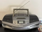 Panasonic RX-DS19 Digital Synthesizer Tuner Radio Cd Cassette Bass Boombox 1999. Fixed Price $40.00.