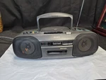 Sony CFD-808 Boombox Cassette /radio Cd Player Work Tape Doesn. Fixed Price $18.00.