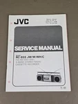 Jvc Stereo Radio Cassette Recorder RC-S55 Jw/w/wh/c Service Manual D-3383. Fixed Price $54.95.