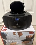 Gpx BCA209B Portable Am/fm Boombox With Cd And Cassette, Black New In. Fixed Price $33.29.