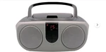 Sylvania SRCD243 Portable Player With Am/fm Radio, Boombox (silver). Fixed Price $48.99.