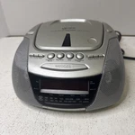 Gpx Compact Disc Am Fm Radio Dual Alarm Clock Model D715 Sil. Fixed Price $29.99.