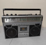 Sampo CS-407 Boombox Band Stereo Radio Cassette Player Recorder Ghetto Blaster. Fixed Price $199.00.