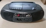 Vintage Sanyo Cd Portable Am/fm Stereo Cassette Boom Box CWM-200 Tested Working. Fixed Price $25.95.