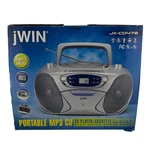 Jwin JX-CD472 Portable MP3 Player Cassette Radio Boombox Tested Works Read. Fixed Price $34.99.