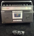 Vintage Sharp GF-4141 Boombox Radio Cassette Player Works!. Fixed Price $100.00.