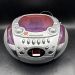 Memorex MP3126PUR Cd Cassette Player Boombox Am Fm Radio Purple Tested. Fixed Price $69.87.
