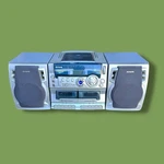Aiwa CA-DW247U Cd Player/ Dual Tape Cassette Boombox *bad. Fixed Price $59.99.
