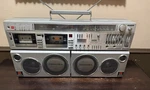 Vintage Toshiba Bombeat WX-1 Boombox Stereo Radio Cassette RT-S983. Fixed Price $1500.00.