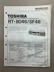 Toshiba RT-8046 SF46 Original Service Manual Free Shipping. Fixed Price $14.00.