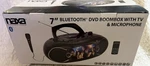 Naxa Dvd Radio 7" Lcd Boombox W/ Bluetooth Usb Am/fm + Microphone/remote New. Fixed Price $94.99.