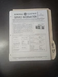 Ge 3 5261A Service Manual Original Repair Book Boom Box Radio Tape Player. Fixed Price $49.99.