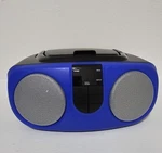 Proscan Portable Cd, Radio, Boombox Blue PRCD243M. Fixed Price $22.14.