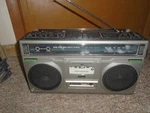 Vintage Hitachi TRK-7300H Am/fm Cassette Recorder W/ Original Box. Fixed Price $170.00.