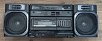Vintage 1991 Sanyo M9100 Boombox Am/fm Radio Cassette Stereo Tested Works. Fixed Price $78.99.