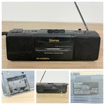Video! Vintage Radion Portable Am/fm & Cassette Player Mini Boombox Works!. Fixed Price $23.99.
