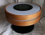 Ampulla Horizon Multi-functional Tree Lamp Wireless Charger Bluetooth Speaker. Fixed Price $100.00.