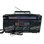 Rtr Studio Mixer By Kings Point MS-007 8 Rhythm Mixing Console Ghetto Blaster. Fixed Price $560.95.