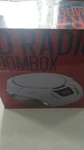 Proscan PRCD261 White Boombox Player Am/fm Radio Led Display Aux-in. Fixed Price $19.00.
