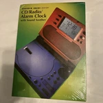 Sharper Image Portable Cd/ Am-fm Radio Soother Sound Therapy SI585 Sealed New. Fixed Price $99.95.